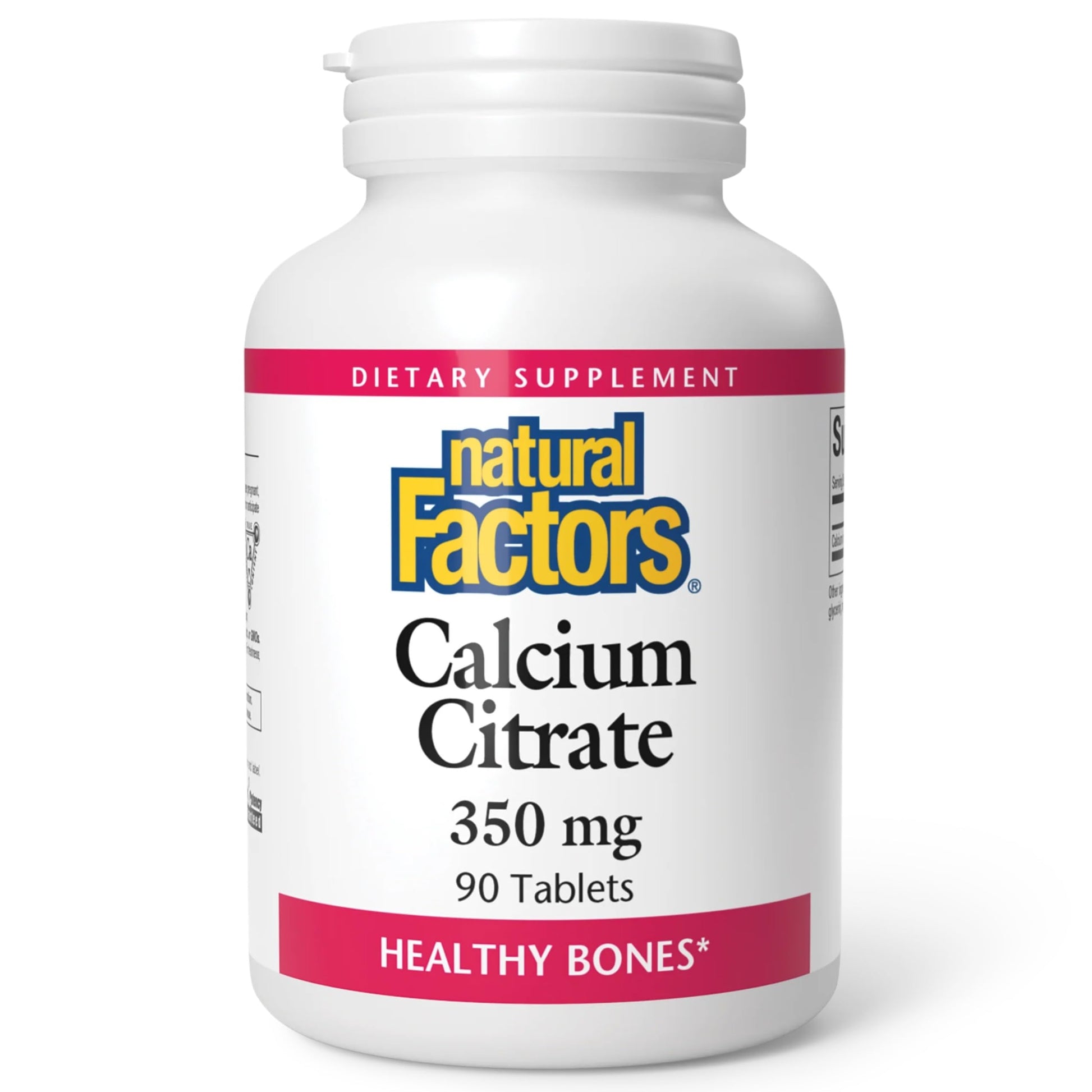 Natural Factors Calcium Citrate Tablet 90 Tablets