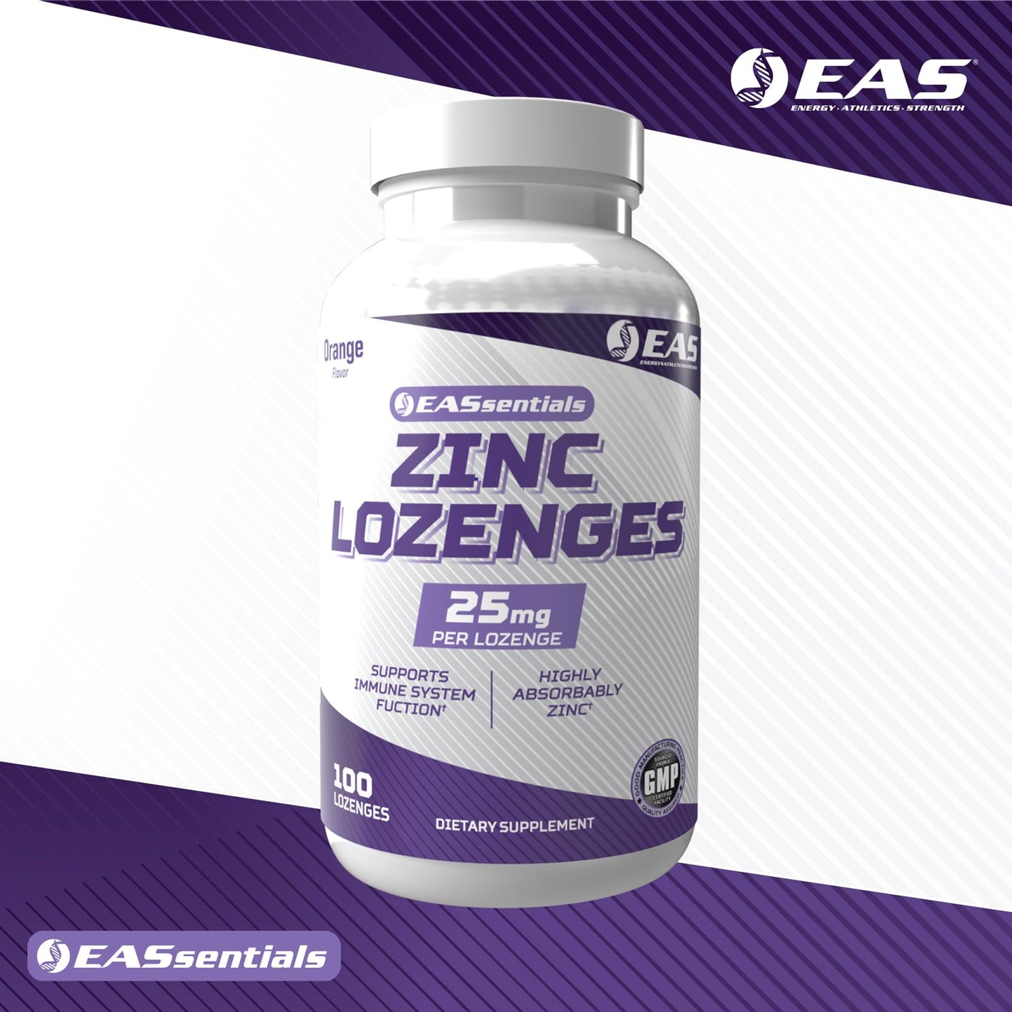 Experimental and Applied Sciences Zinc Lozenges Tablet, 100 Count