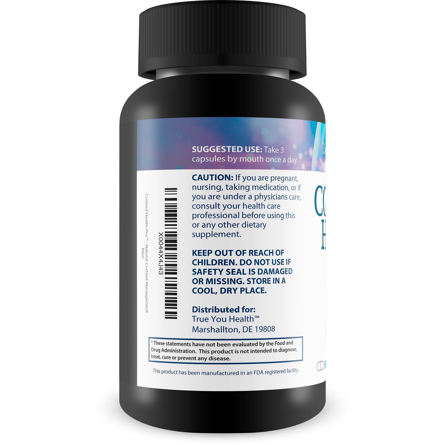 True You Health Cortisol Health Pro Capsule 90 Count