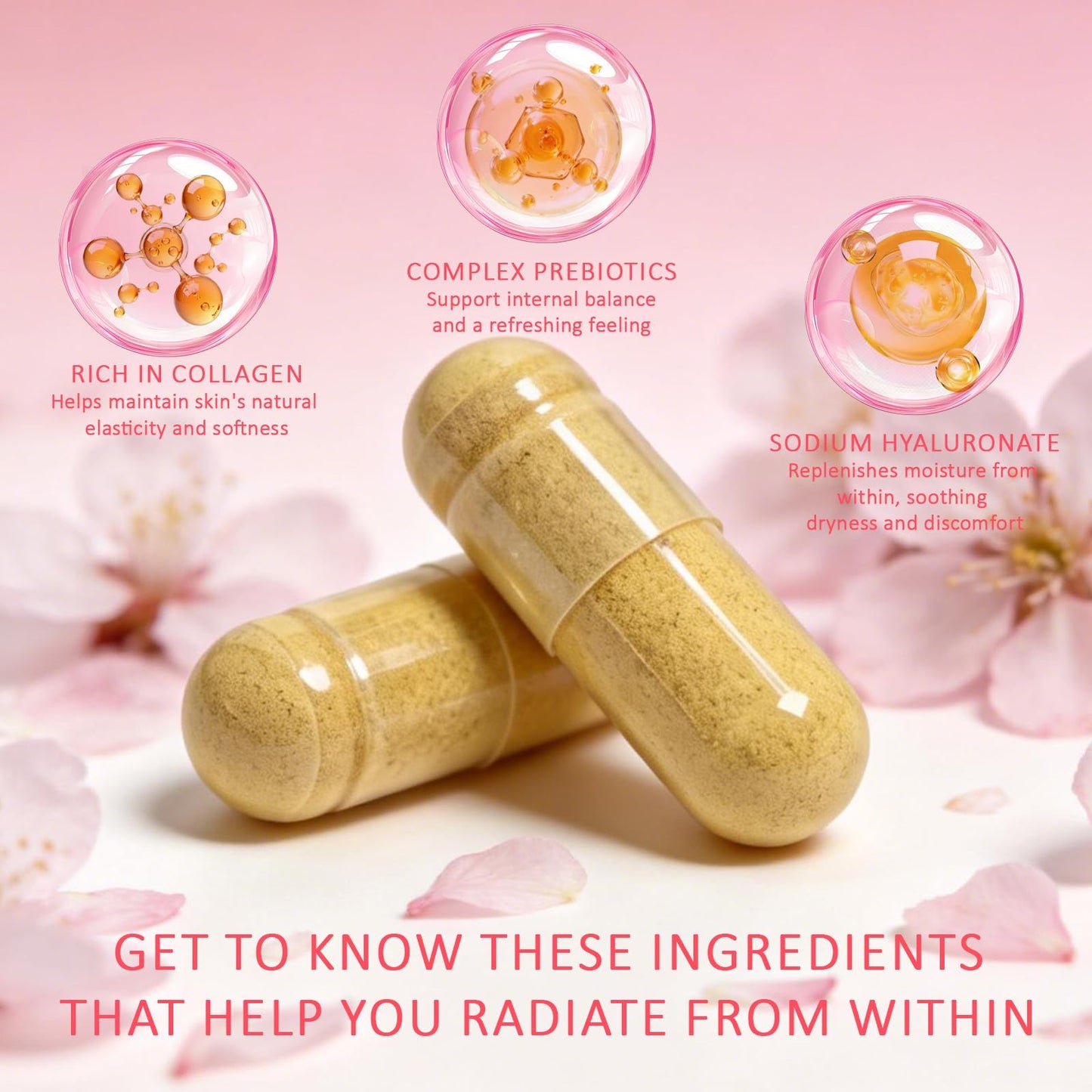 YFDSRF Women's Vaginal Probiotic Supplement for Intimate Health & pH Balance, 120 Capsules