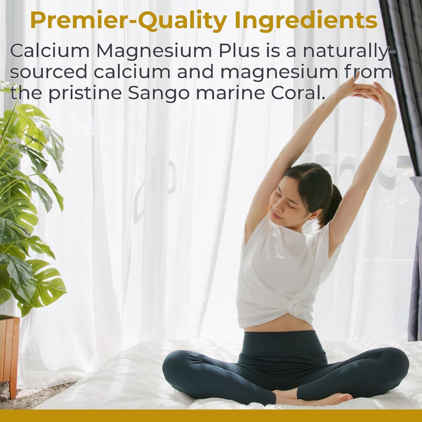 Premier Research Labs Calcium Magnesium Plus 90 Capsules