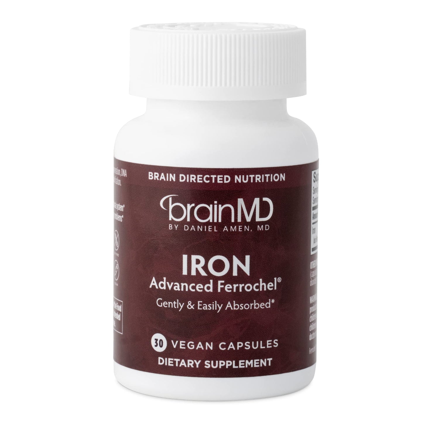 BRAINMD Dr Amen Iron, 30 Capsules