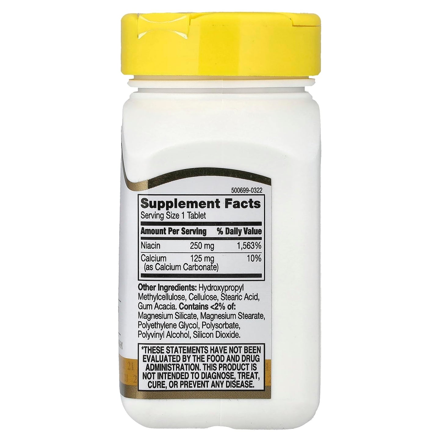 21st Century Niacin Prolonged Release Tablet, 110 Tablets