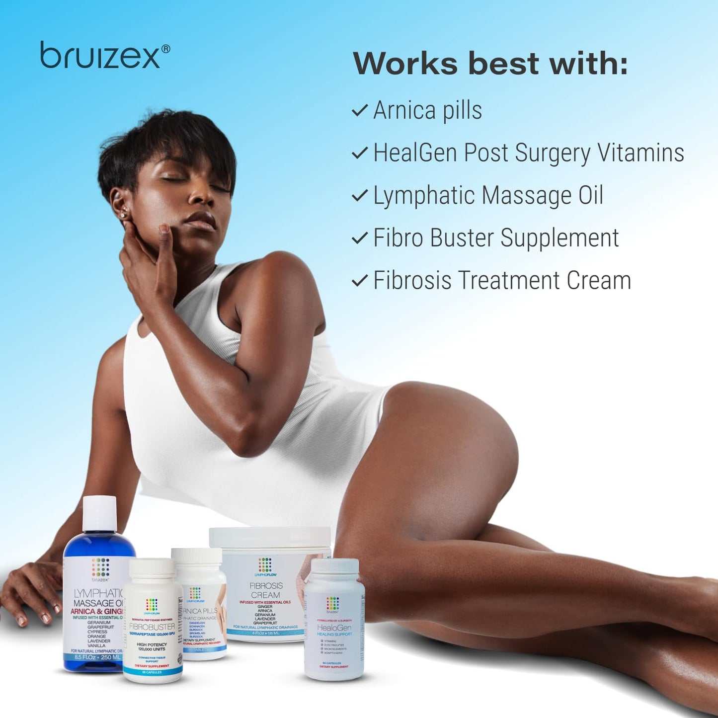 Bruizex Ultra Bromelain and Quercetin Bruising Relief Supplement, 120 Capsules