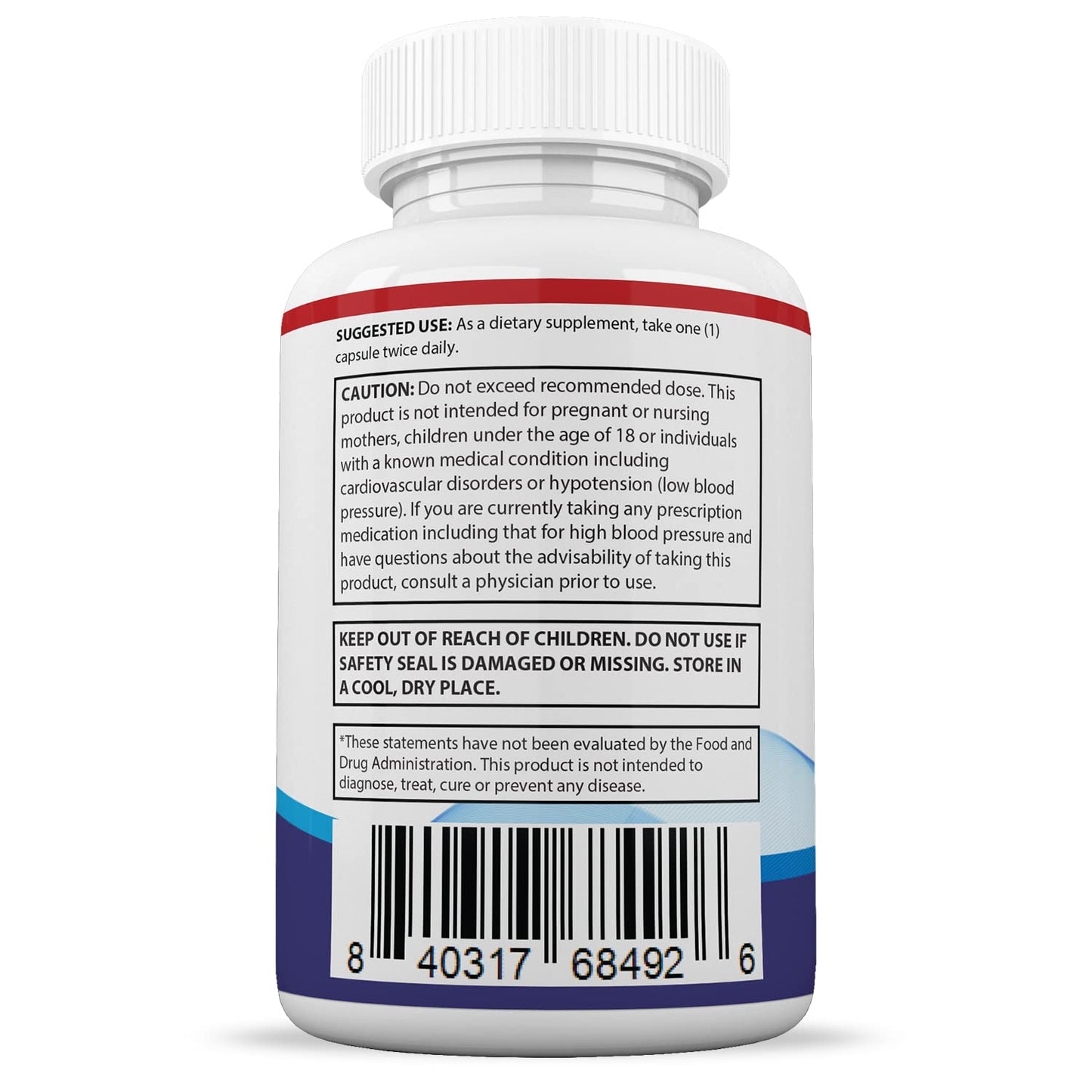 Justified Laboratories Glucofreeze Premium Formula 688MG 60 Capsules