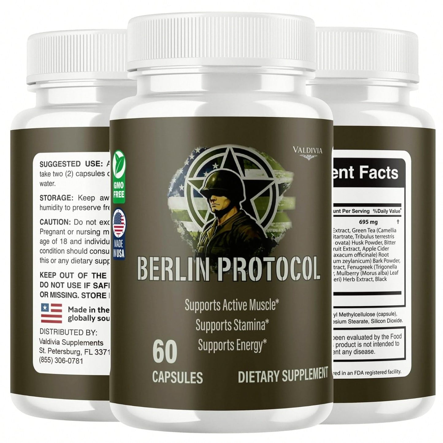 KYFLAG Berlin Protocol Dietary Supplement Capsules 60 Count