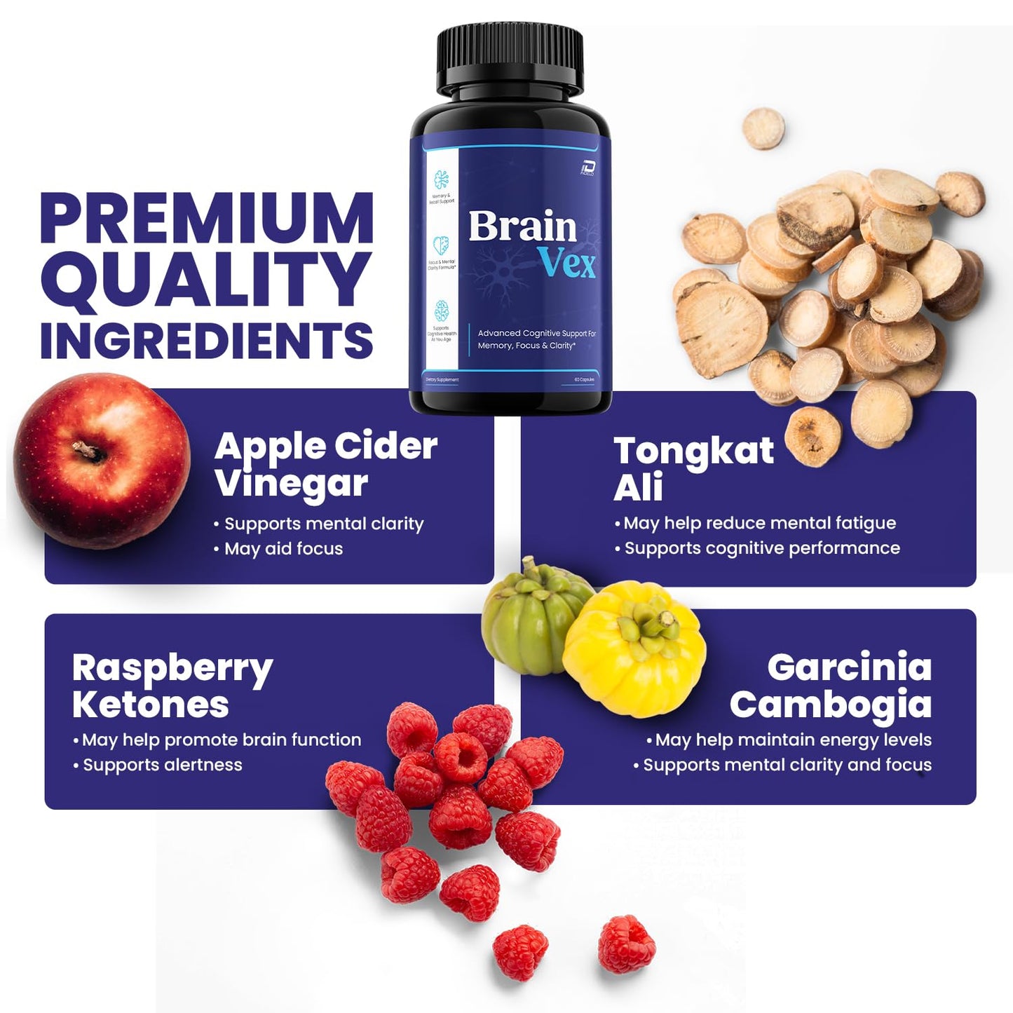 Indelo Brain Vex Capsules 60 Count