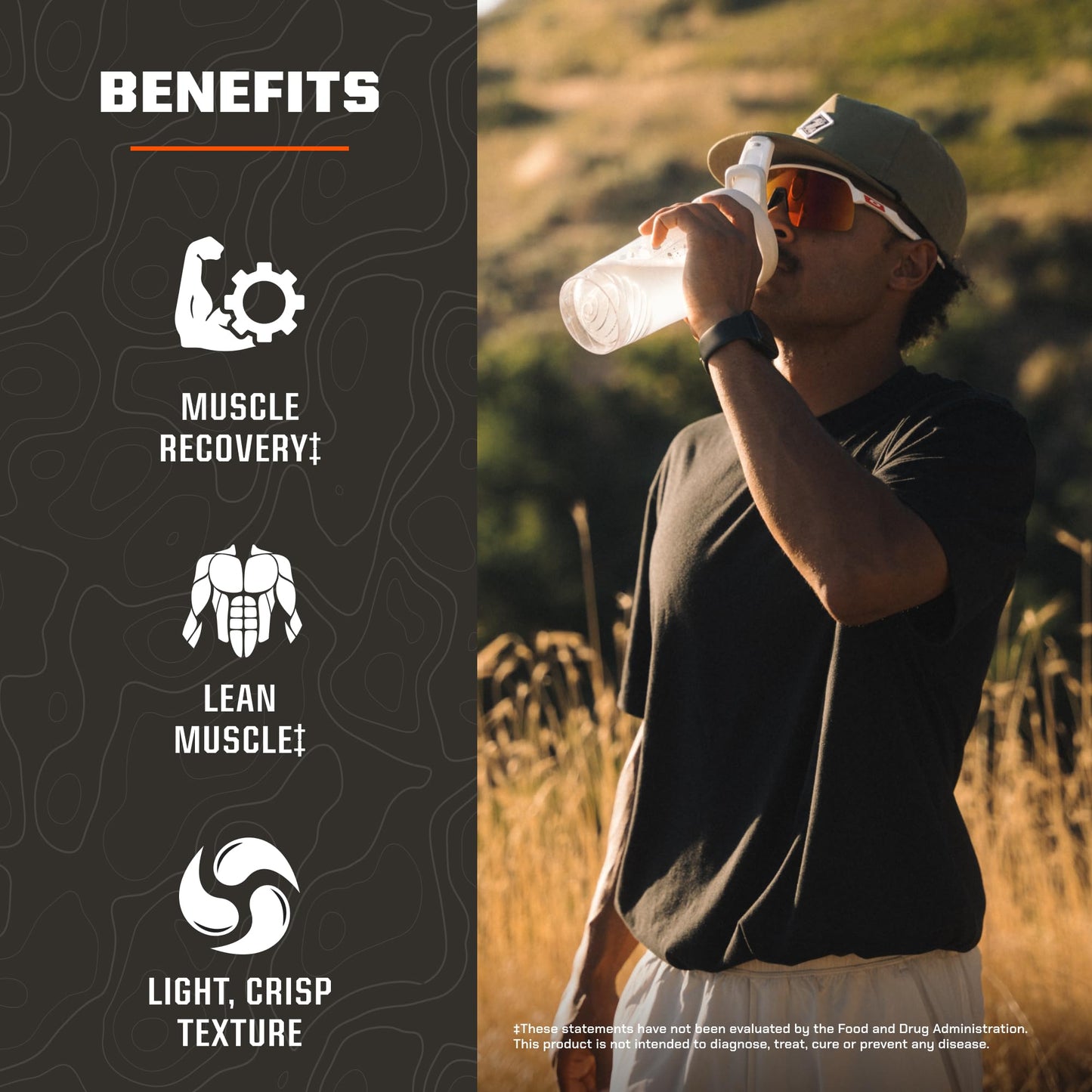 MTN OPS Magnum Clear Whey Protein Isolate Powder, Blue Raspberry Coconut, 20.7 Servings