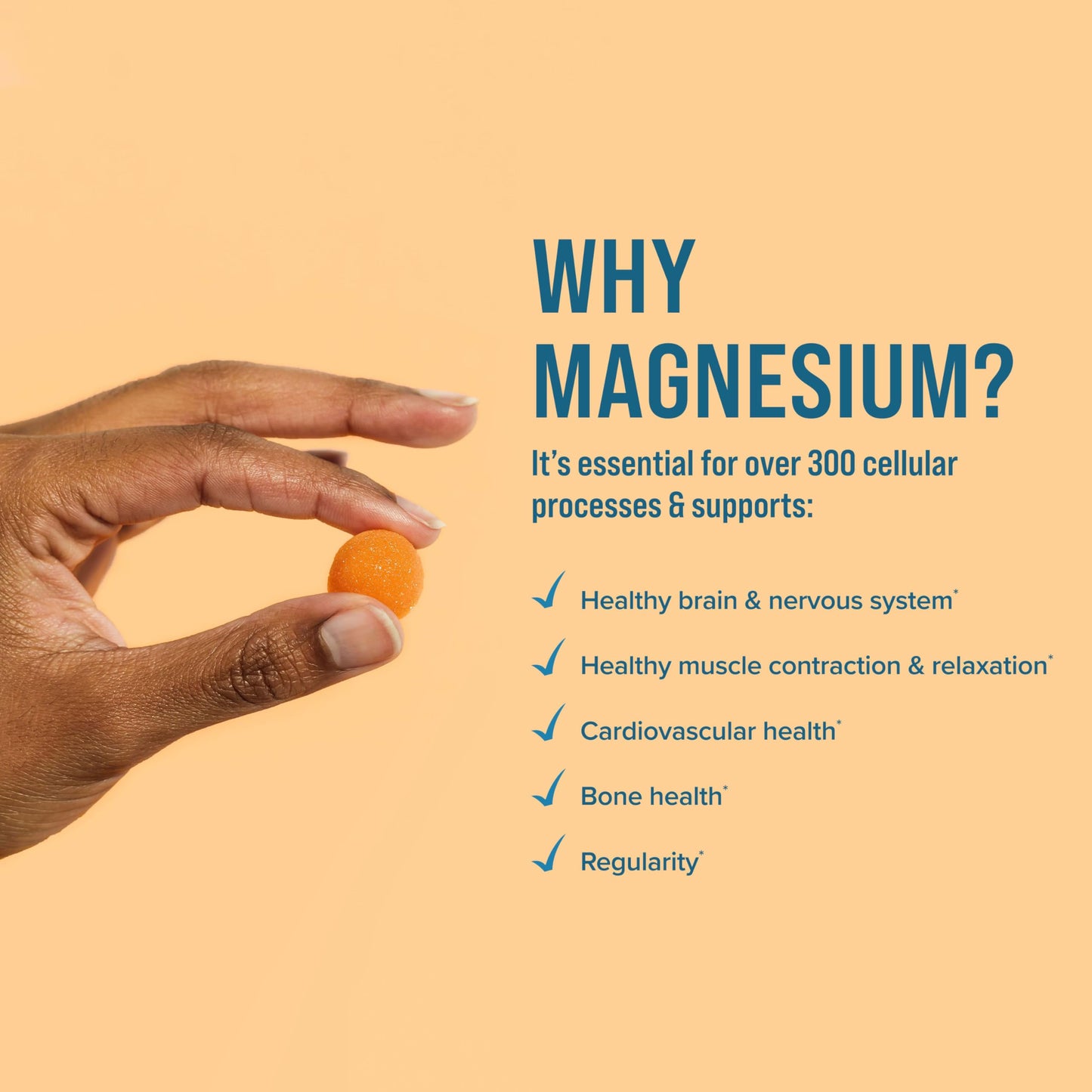 Natural Vitality CALM Magnesium Gummies 60 Count