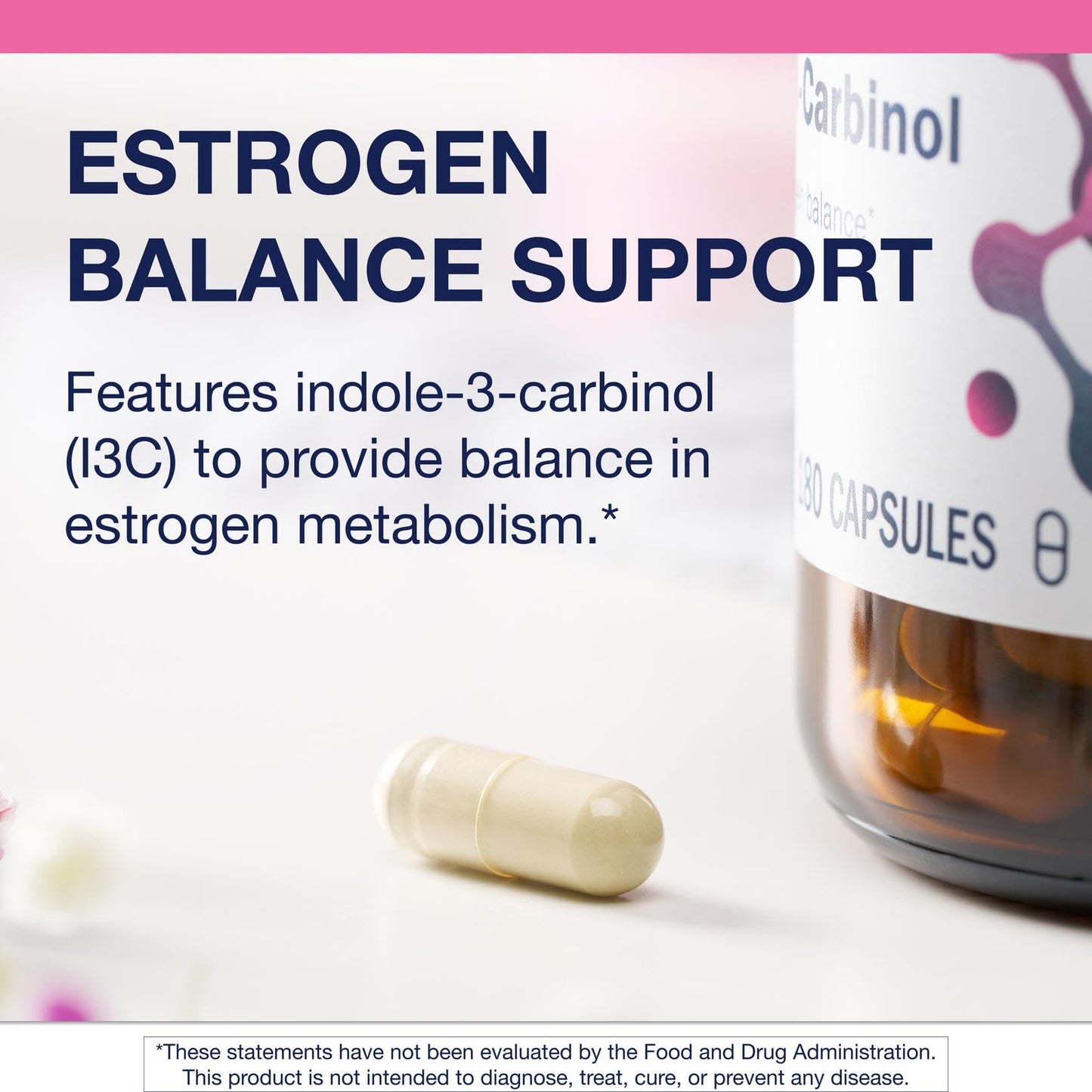 Metagenics Meta Indole-3-Carbinol Supplement Capsules 180