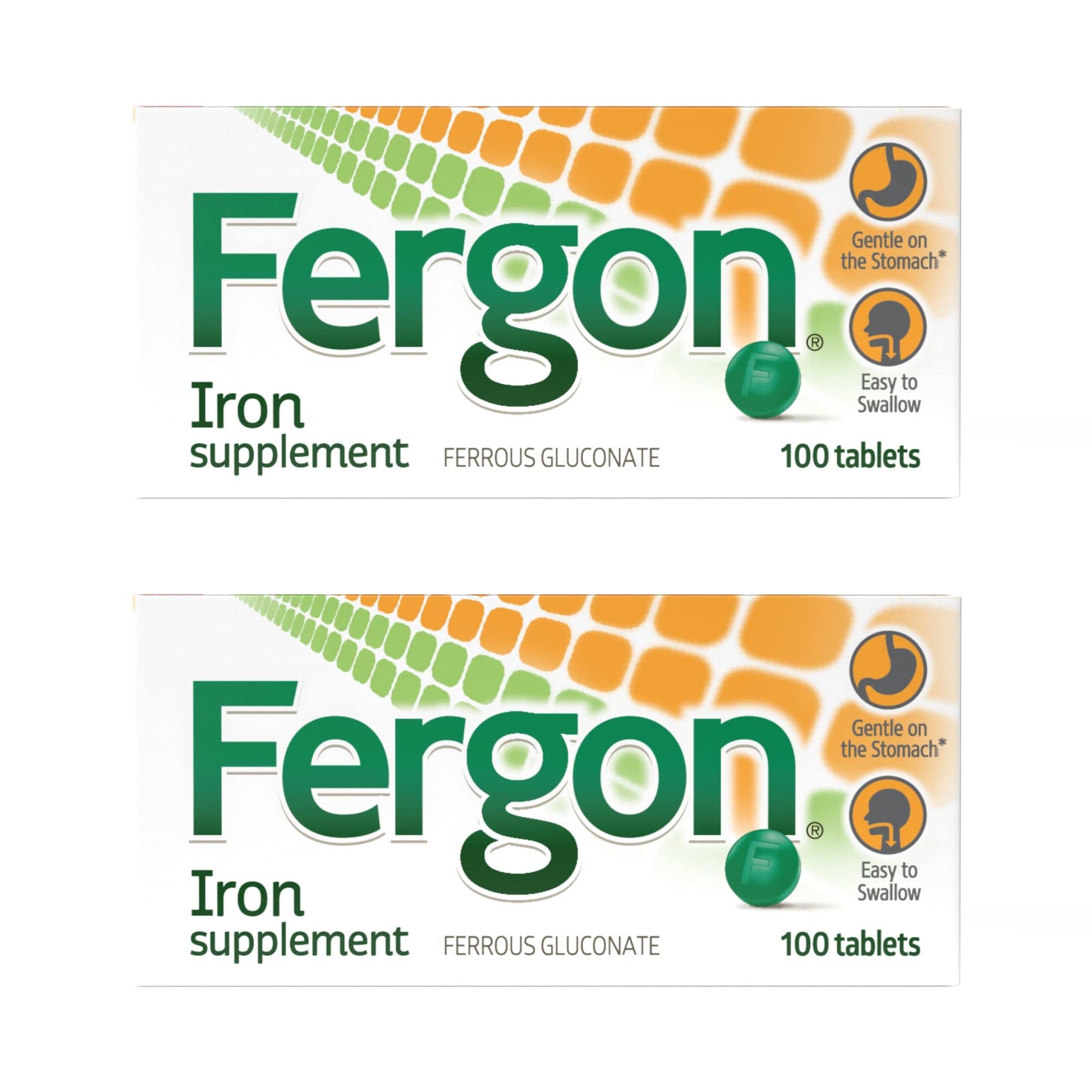 Fergon High Potency Iron Supplement, 100 Tablets