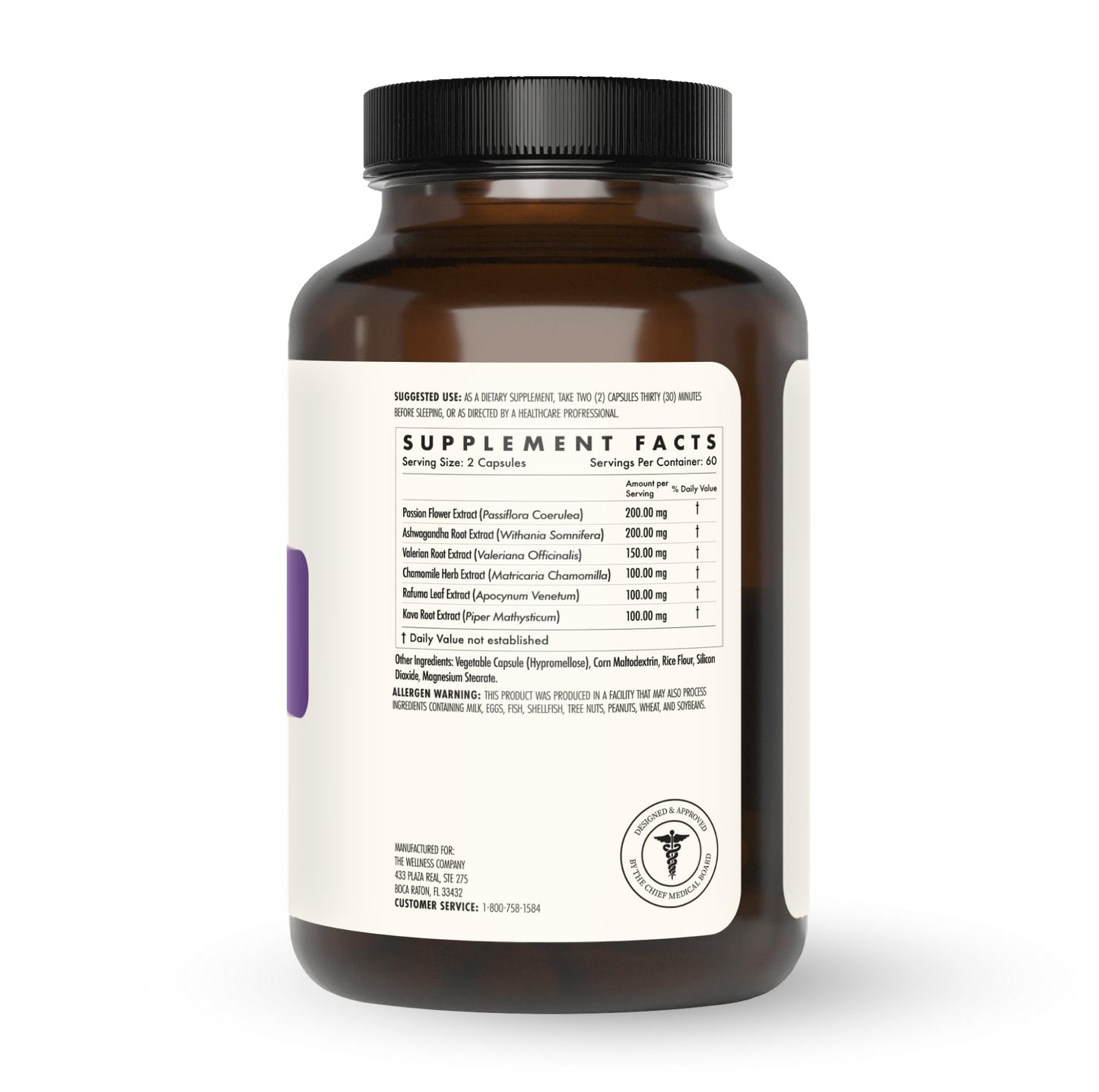 The Wellness Company Restful Sleep Capsule 120 Count