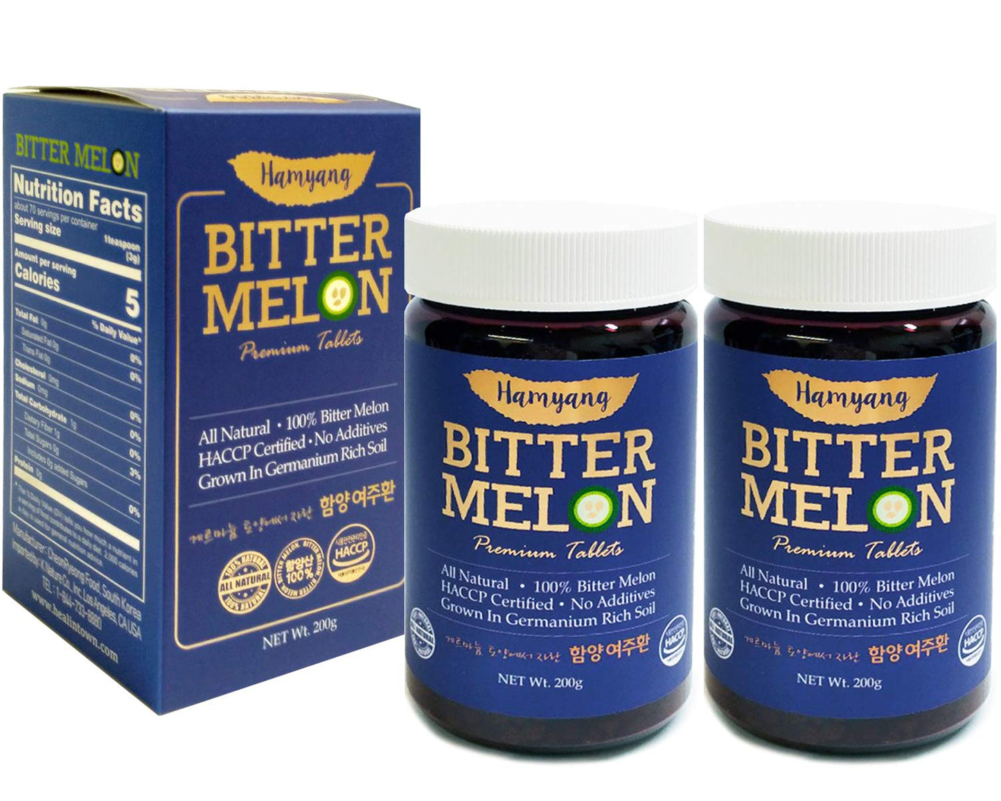Hamyang Bitter Melon Tablets 1 Tablet