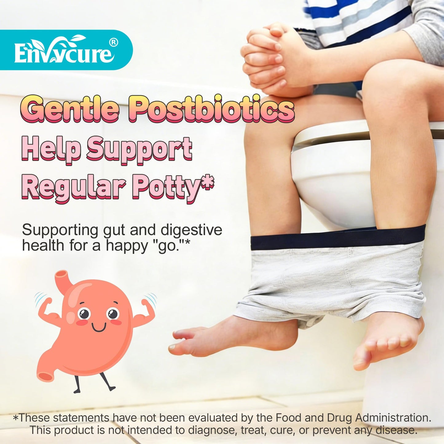 EnvyCure Organic Toddler Multivitamin Gummies, 60 Count