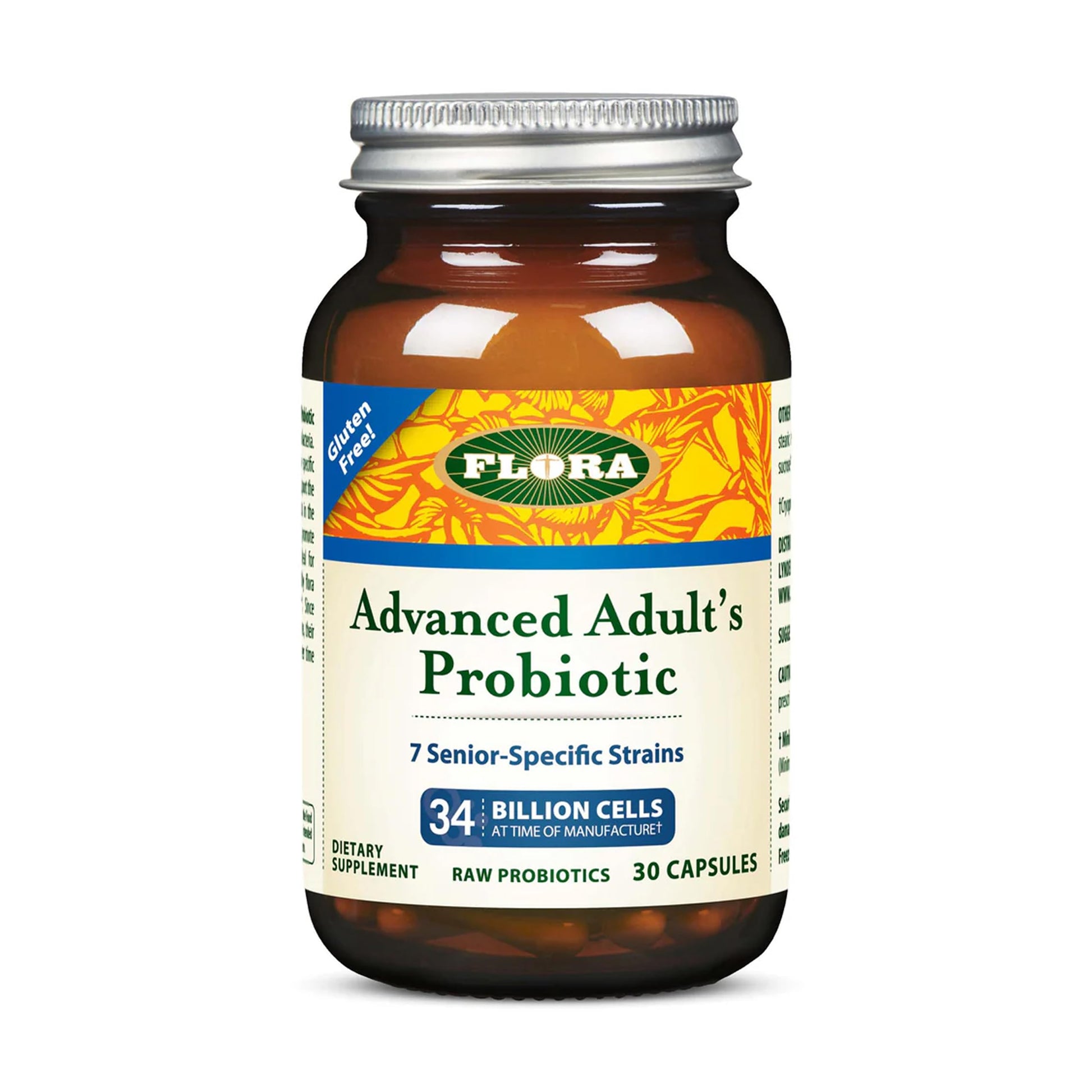 Flora Advanced Adult's Blend Probiotic Capsule 30 Count