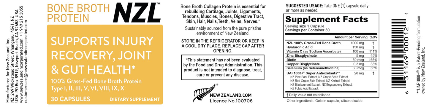 OMEGANZL Omega-3 Natural Joint Relief Supplement Natural Muscle Support, Green-Lipped Mussel Oil Joint Support, No Fishy Aftertaste, 90 Softgels