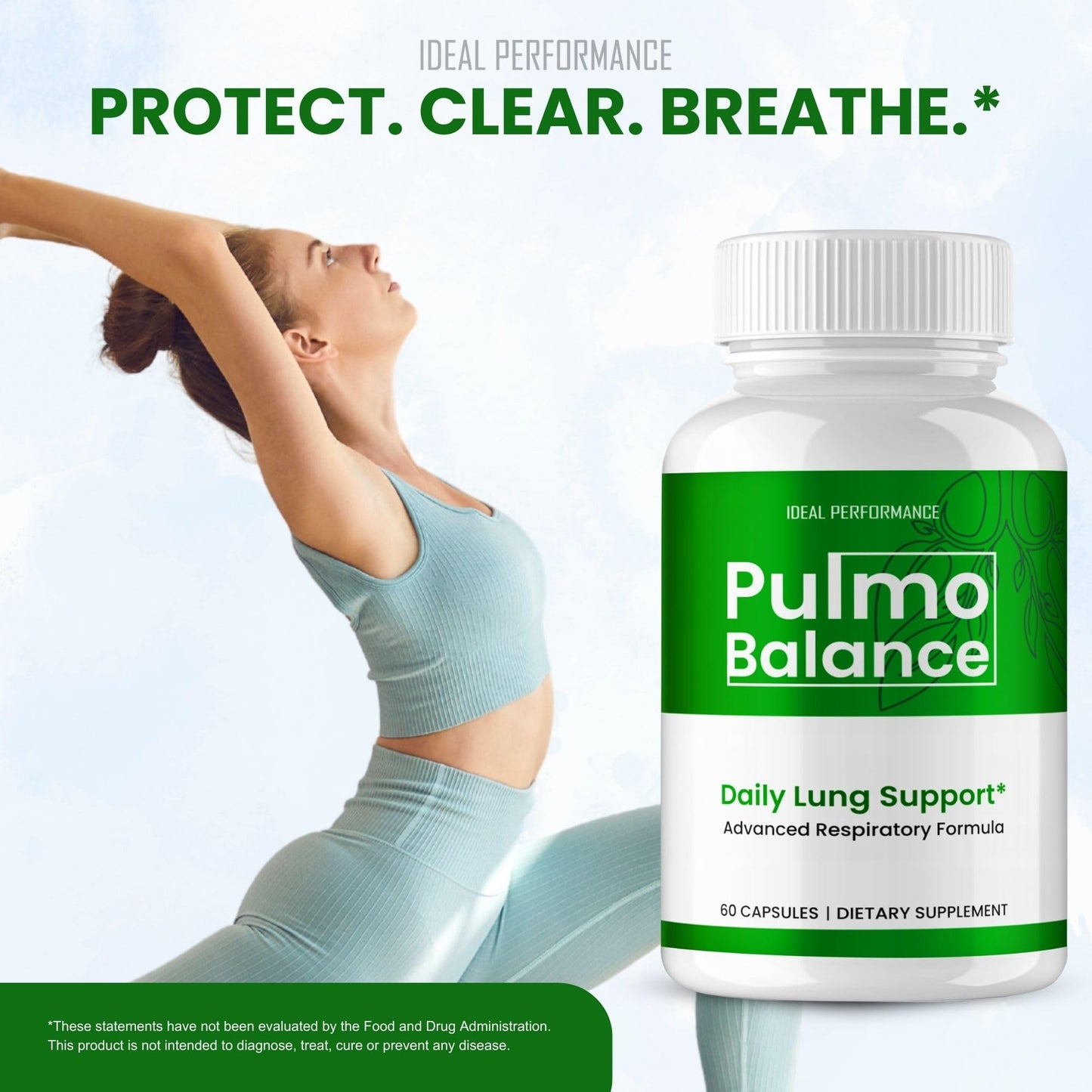 IDEAL PERFORMANCE Pulmo Balance Capsules, 120 Capsules
