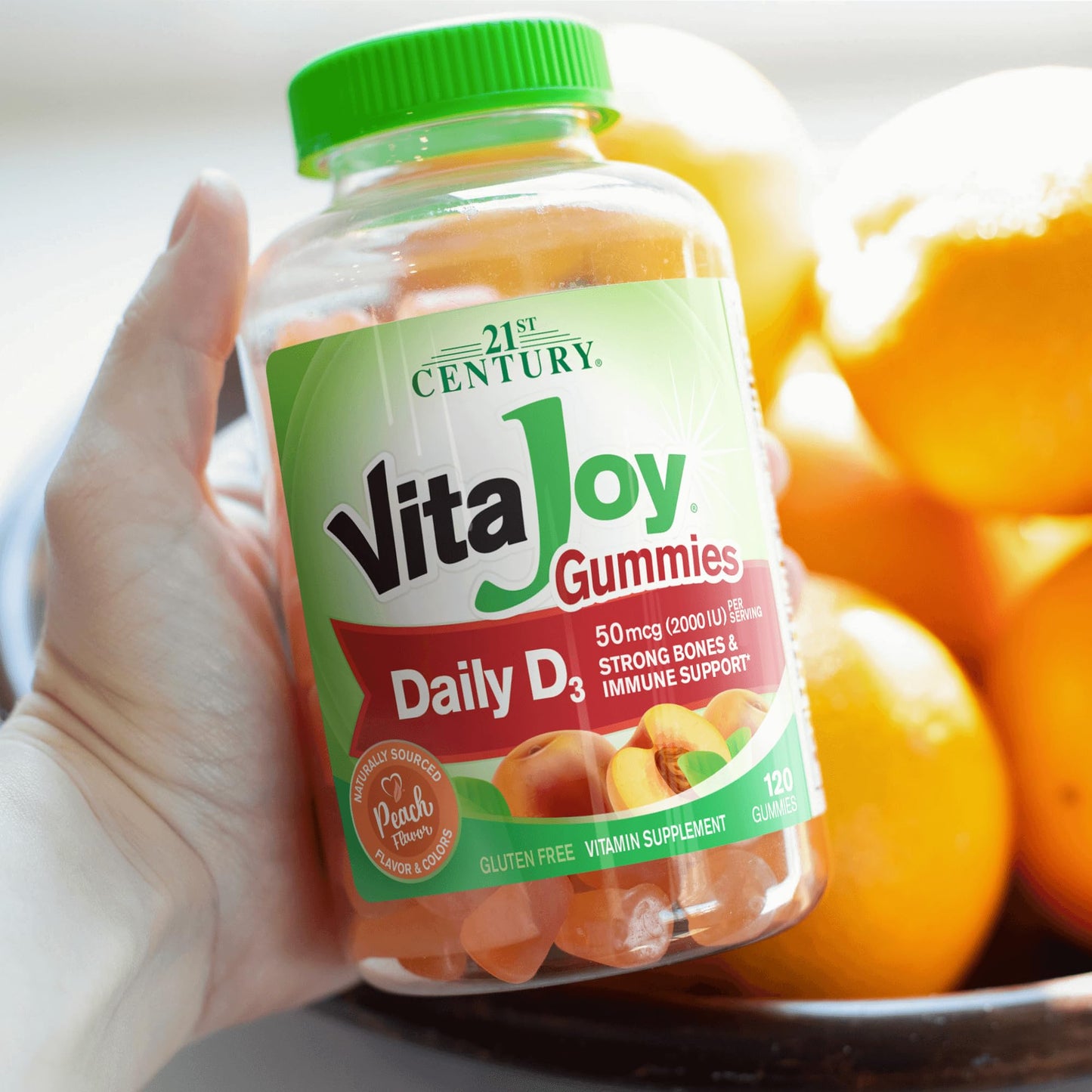 21st Century Daily D Gummies, 360 Gummies