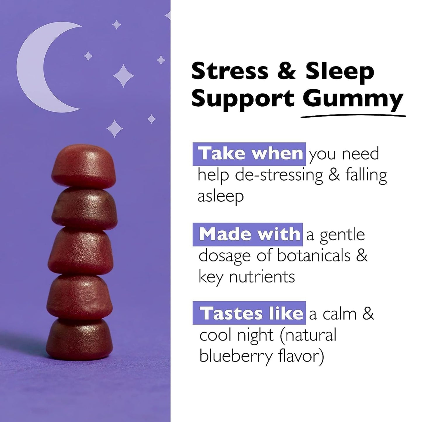 RESCUE RESCUE PLUS Sleep & Stress Support Gummies 60 Count