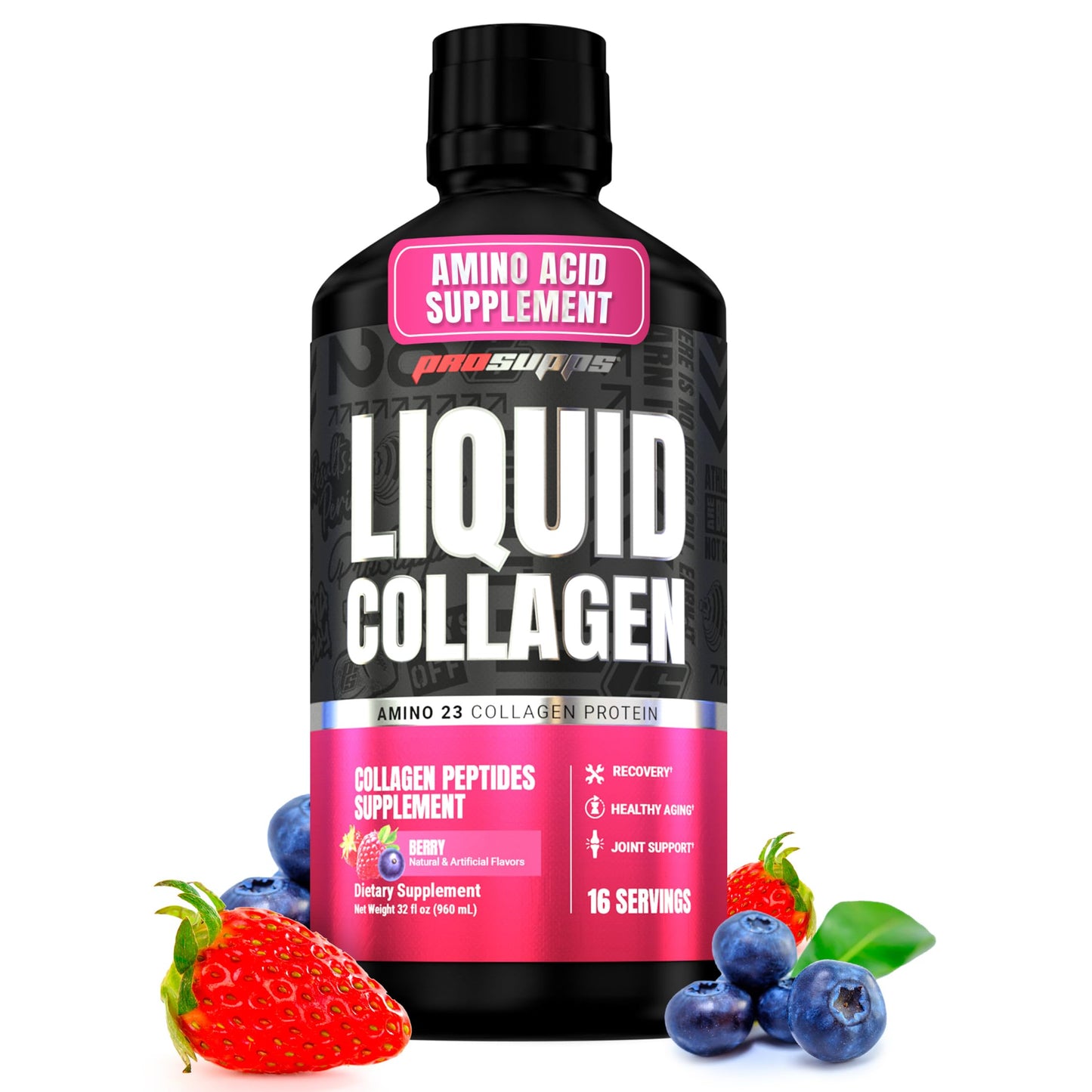 ProSupps Amino23 Liquid Collagen Shots Powder, 2 lb, 32