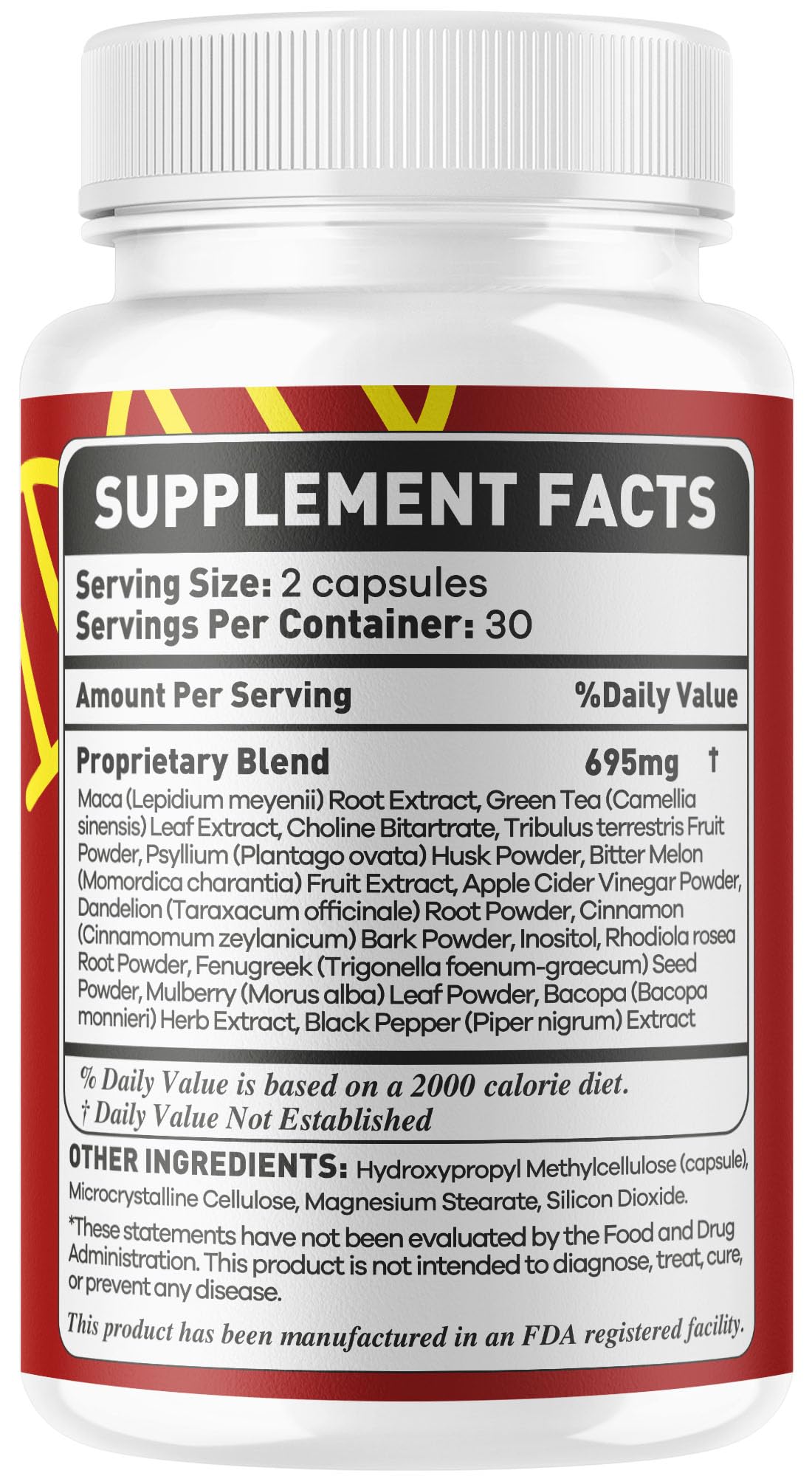 OVICIA Gluco Health Capsules 180 Capsules