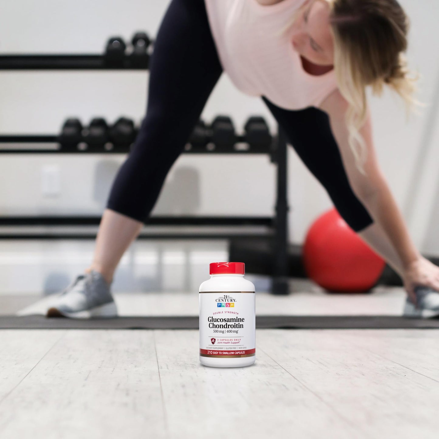 21st Century Double Strength Glucosamine Chondroitin Capsule 210 Count