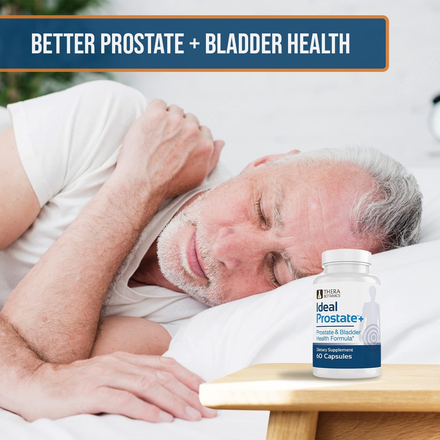 Therabotanics Ideal Prostate Plus Prostate & Bladder Support Beta Sitosterol Capsule, 60 Count