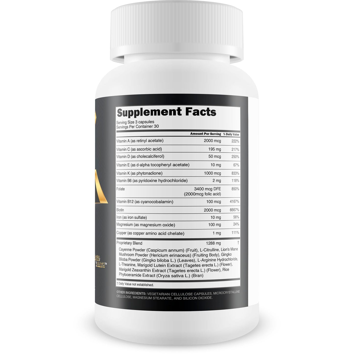 True You Health Blood Flow Power Men's Booster Extra Strength Capsule 90 Count