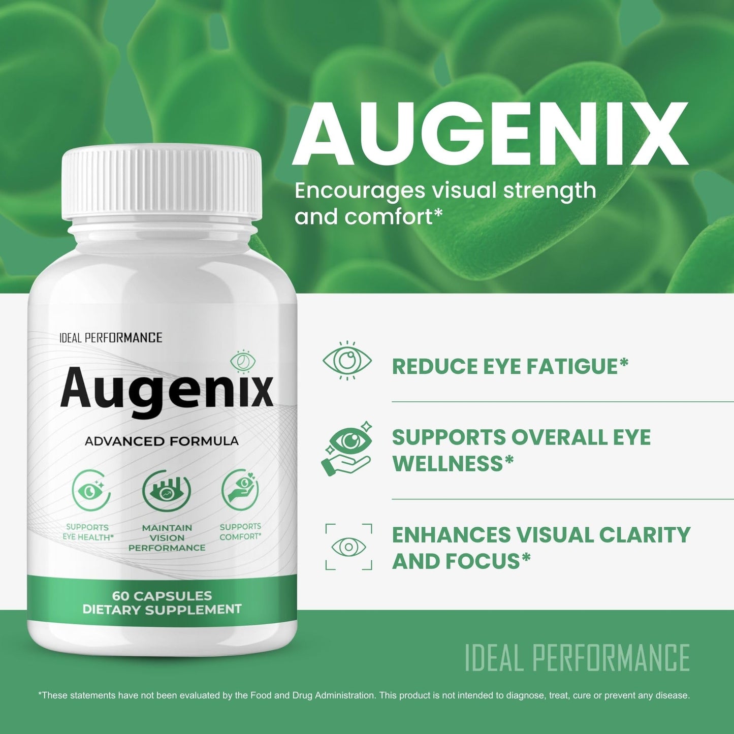 IDEAL PERFORMANCE Augenix Capsule 300 Capsules