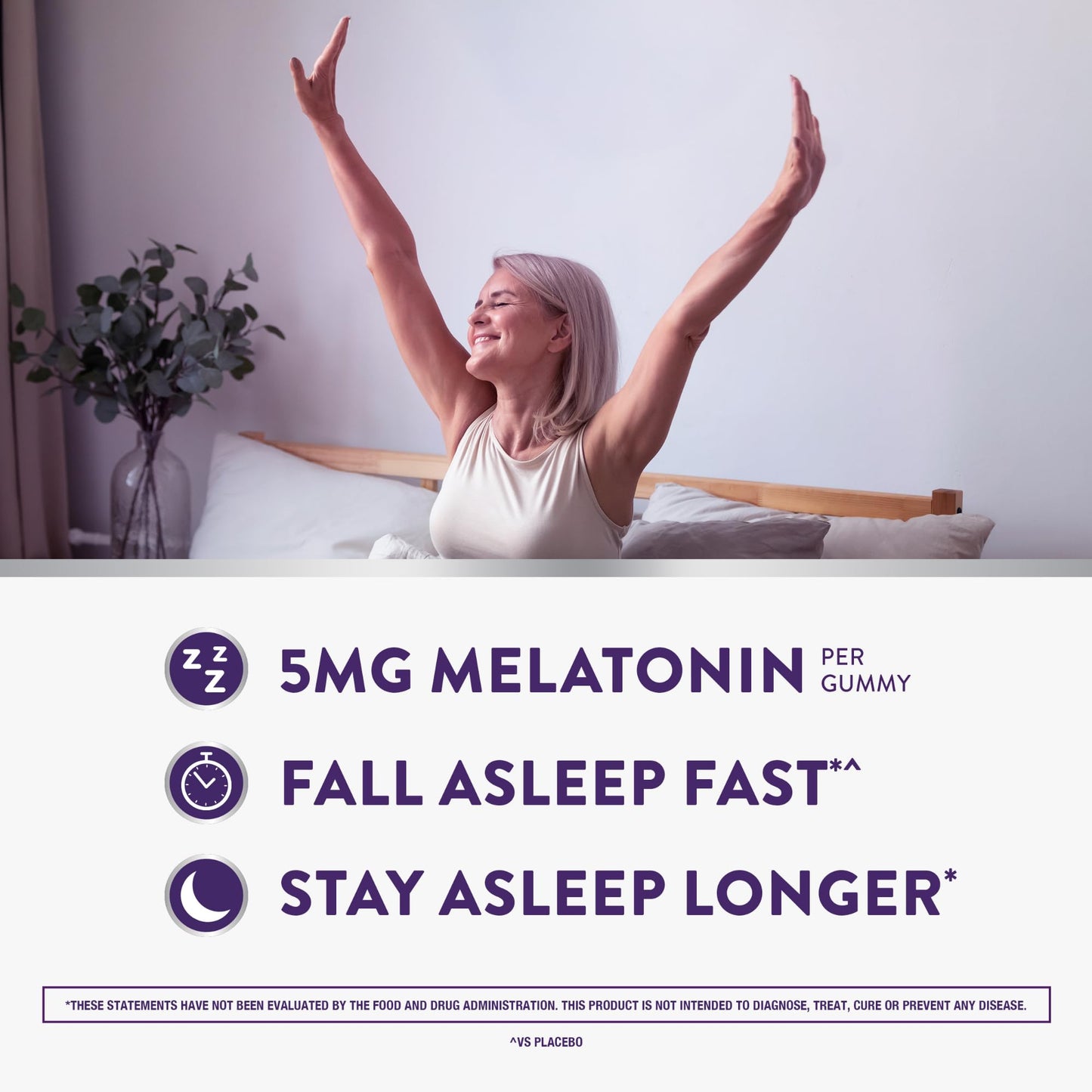Vicks ZzzQuil Pure Zzzs Melatonin Gummies 60-Count