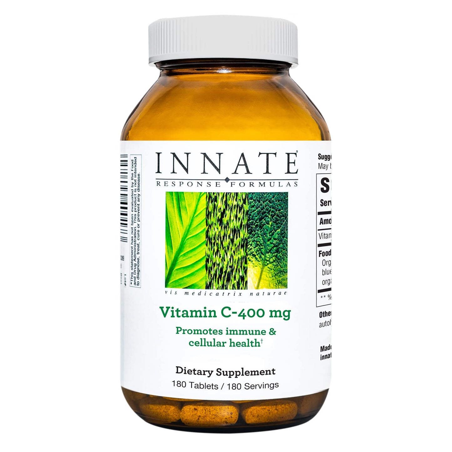 Innate Response Formulas Vitamin C 400 mg 180 Tablets