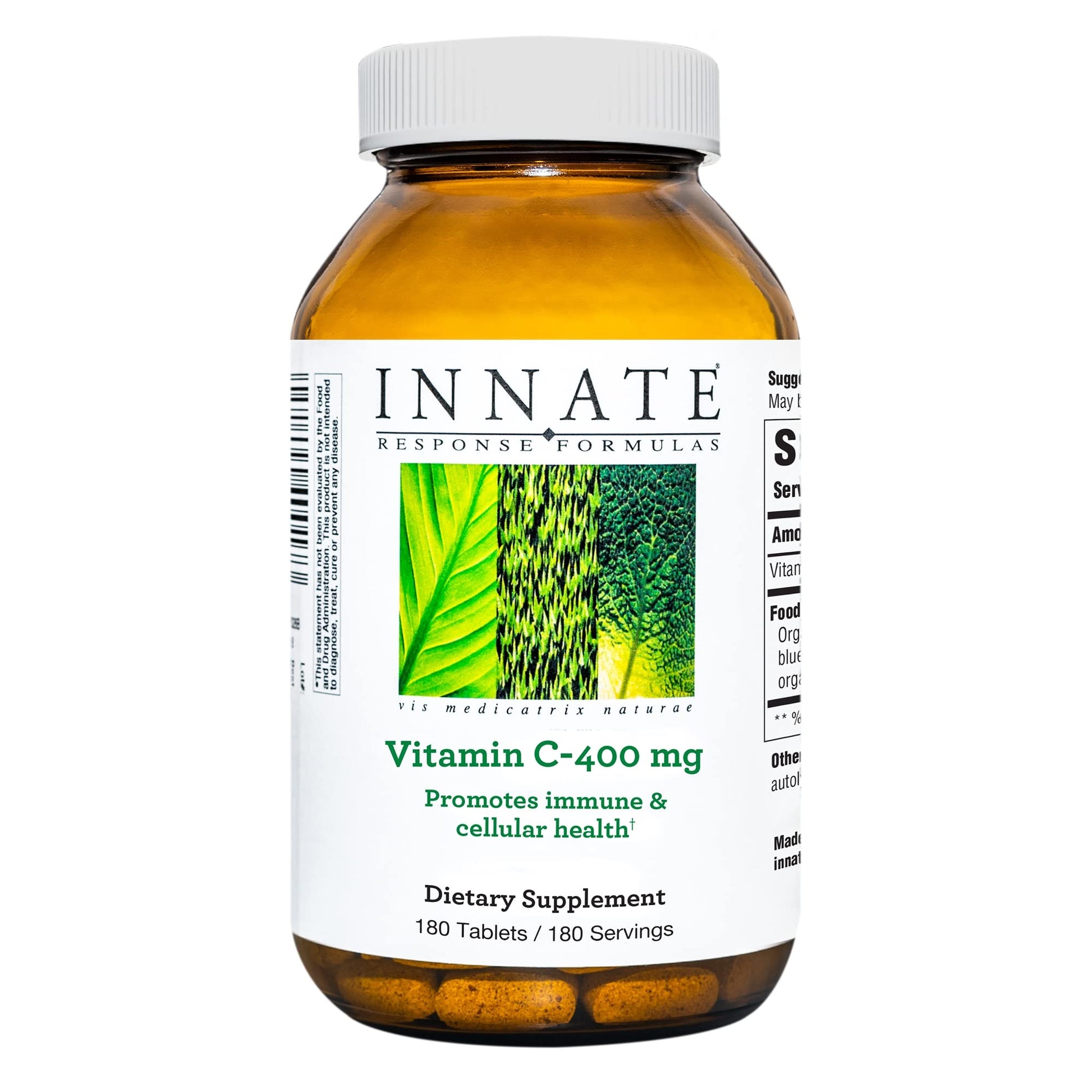Innate Response Formulas Vitamin C 400 mg 180 Tablets