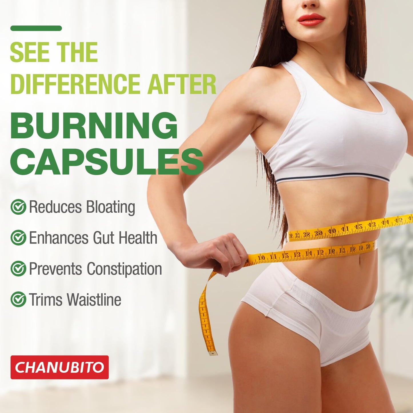 CHANUBITO Berberine Capsule 1500mg HCl 97% Purity with Pure Ceylon Cinnamon, Non-GMO, 90 Count