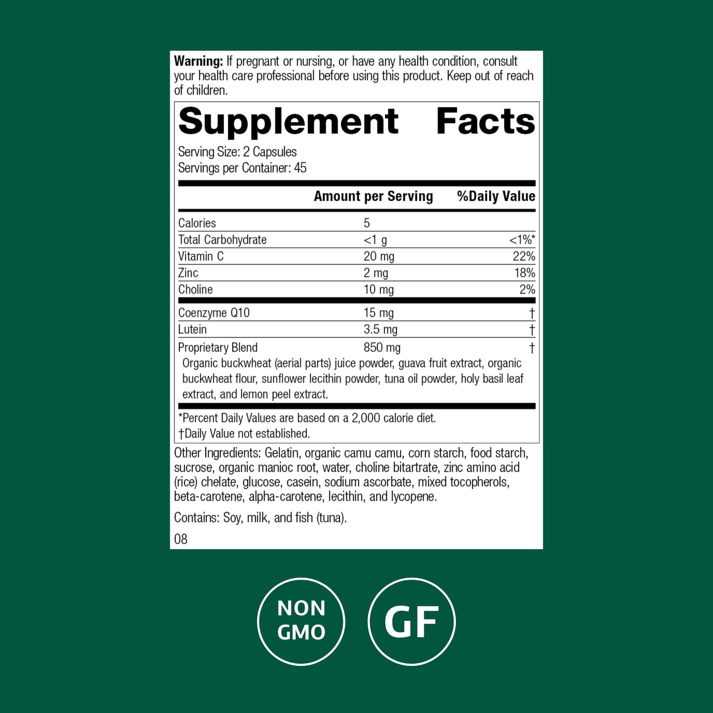 Standard Process Inc. Regeneplex 90 Capsules