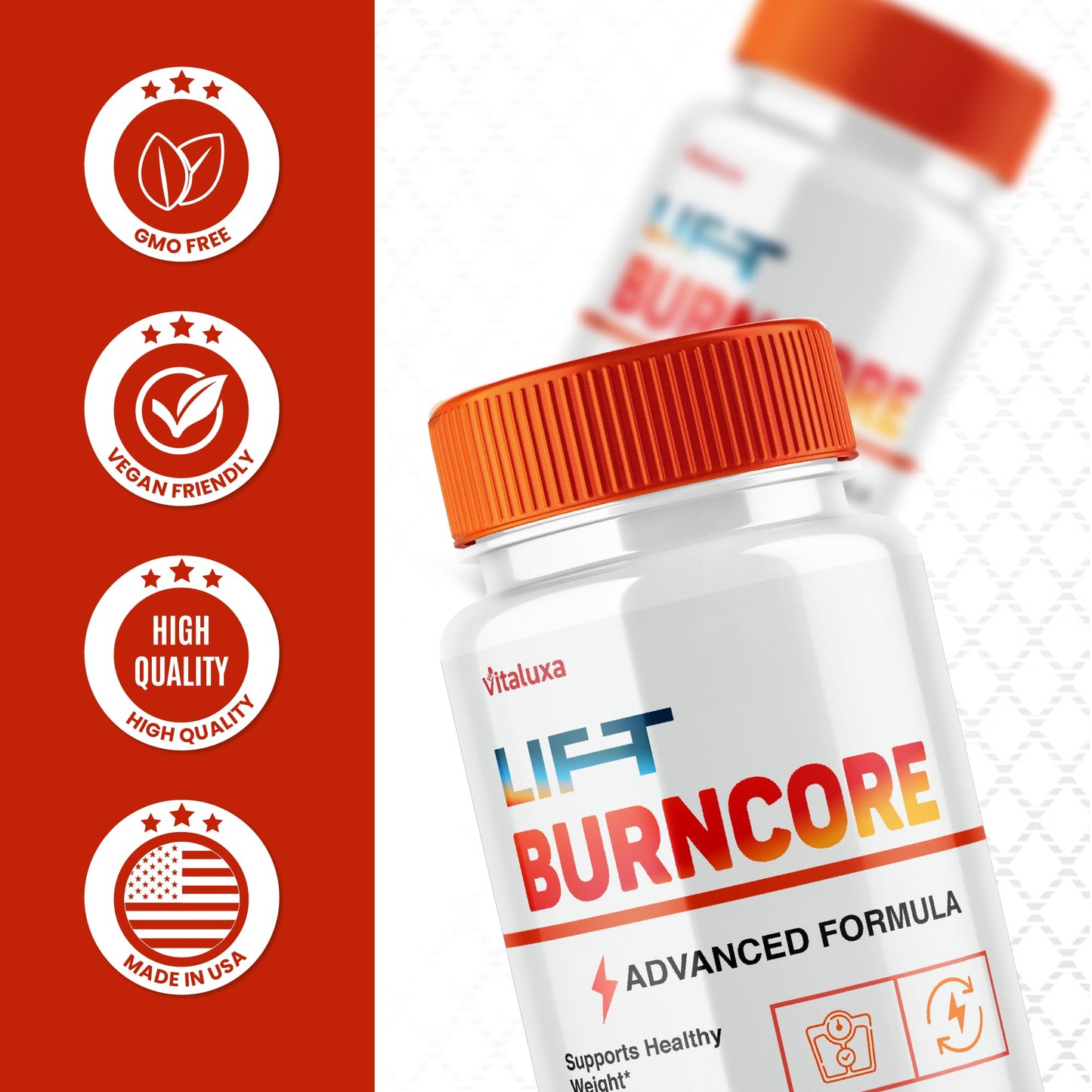 Vitaluxa Lift BurnCore Capsule 120