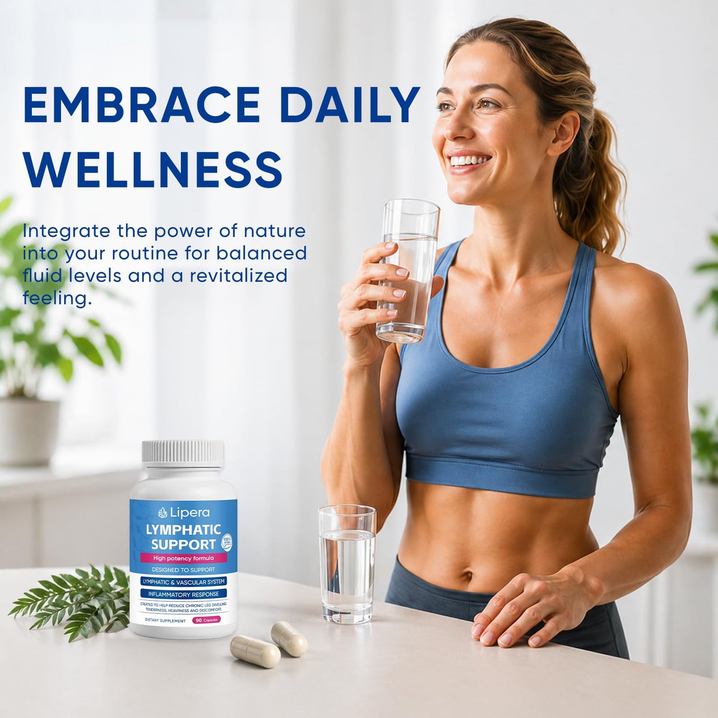 LIPERA LYMPHATIC Lymphatic Drainage Capsules 90 Capsules