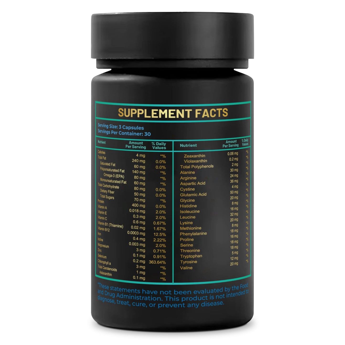 Mr Ros Marine Phytoplankton Superfood Capsule 90 Count