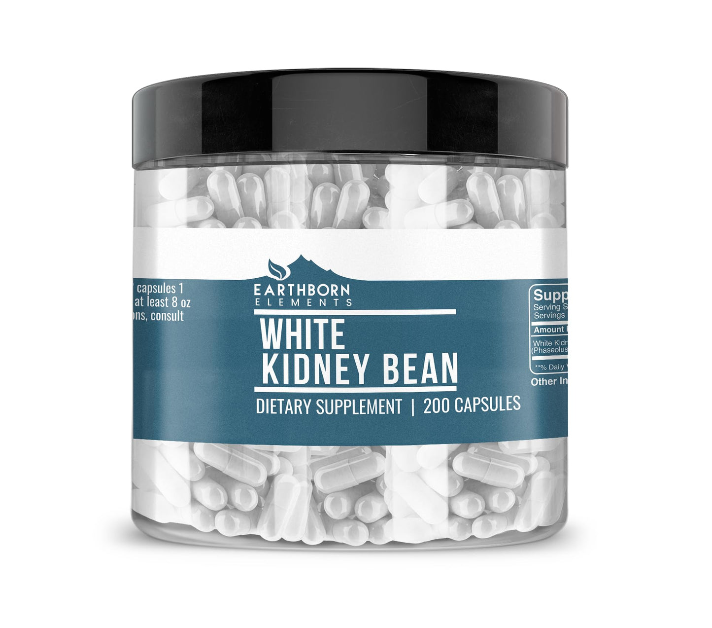 Earthborn Elements White Kidney Bean Extract Capsules 200 Count