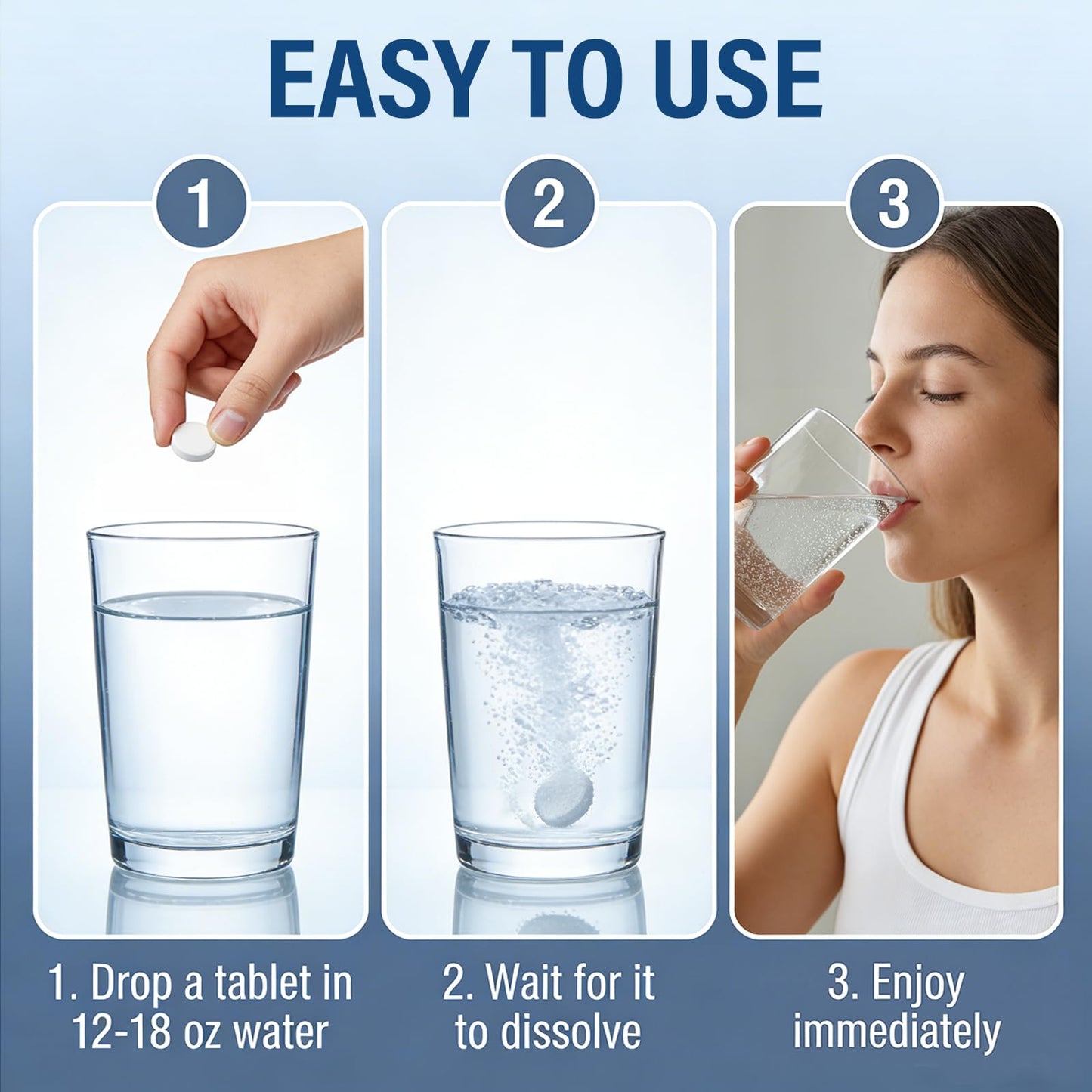 Daioloes Hydrogen Water Effervescent Tablets Capsule 120 Capsules