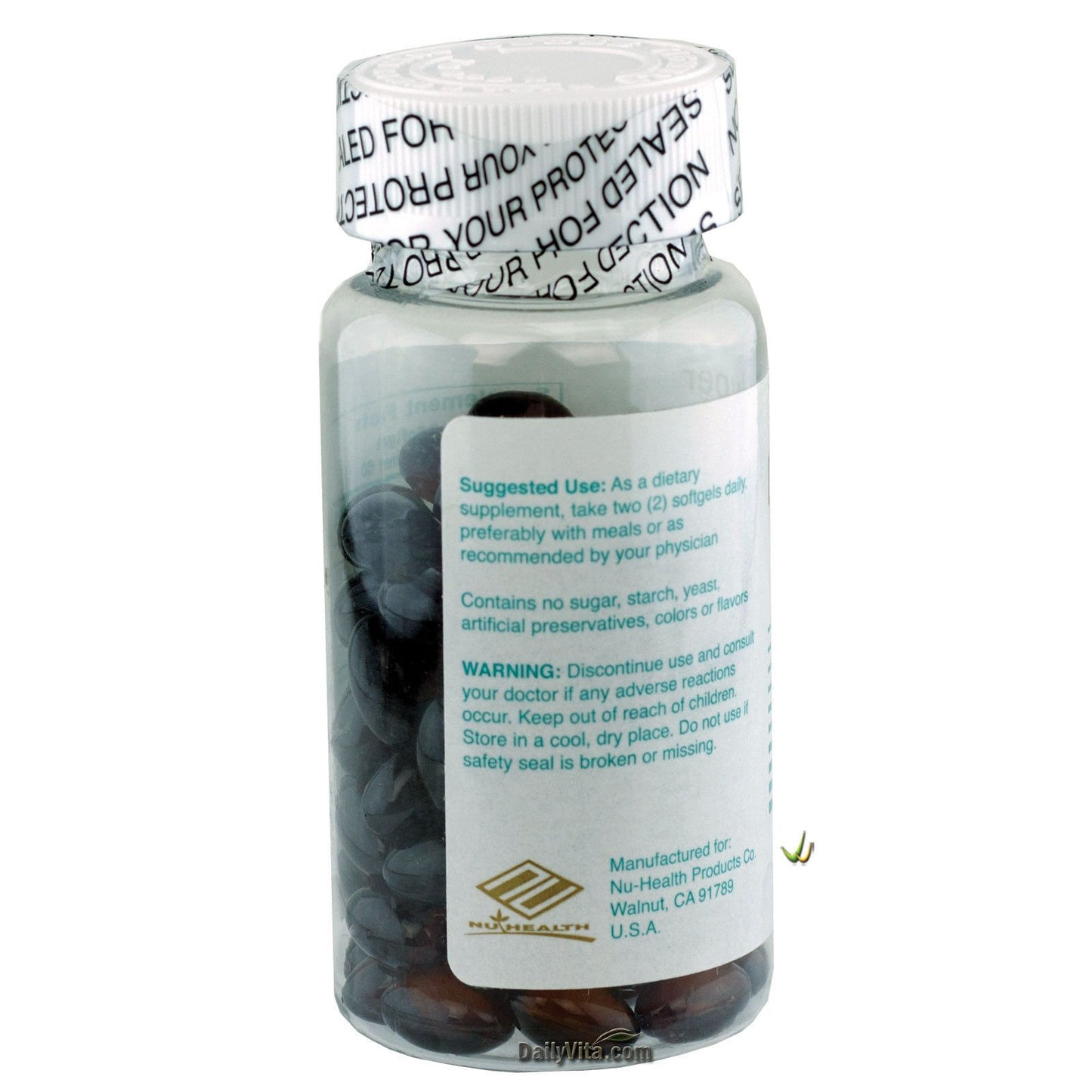 Concentrate DHA EPA from Deep Sea Fish Oil Omega-3 Softgels, 100 Softgels