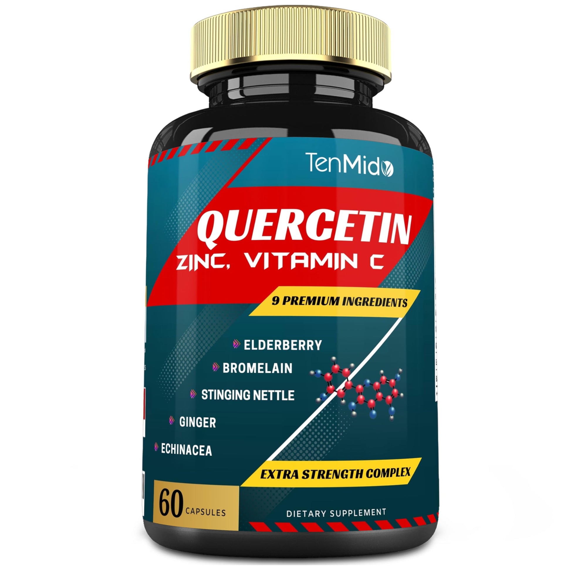 Tenmido Quercetin Extract Capsules, 60 Capsules