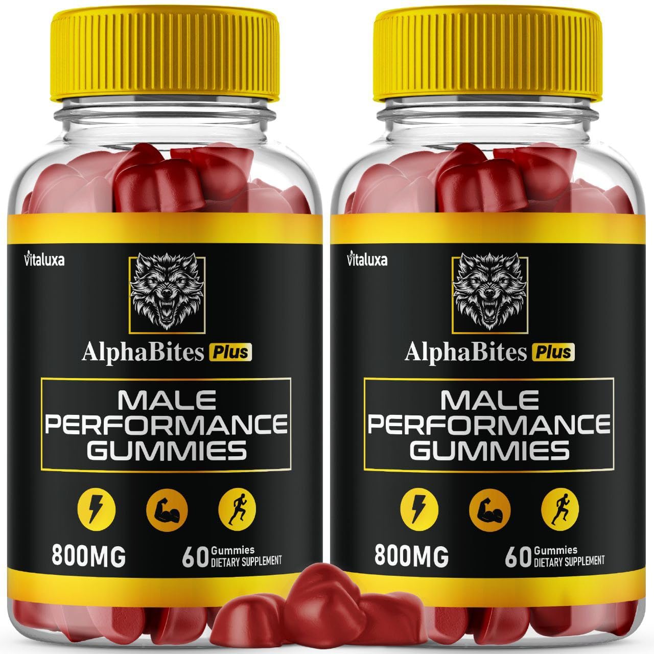 Vitaluxa Alpha Bites Gummies, 120 Count