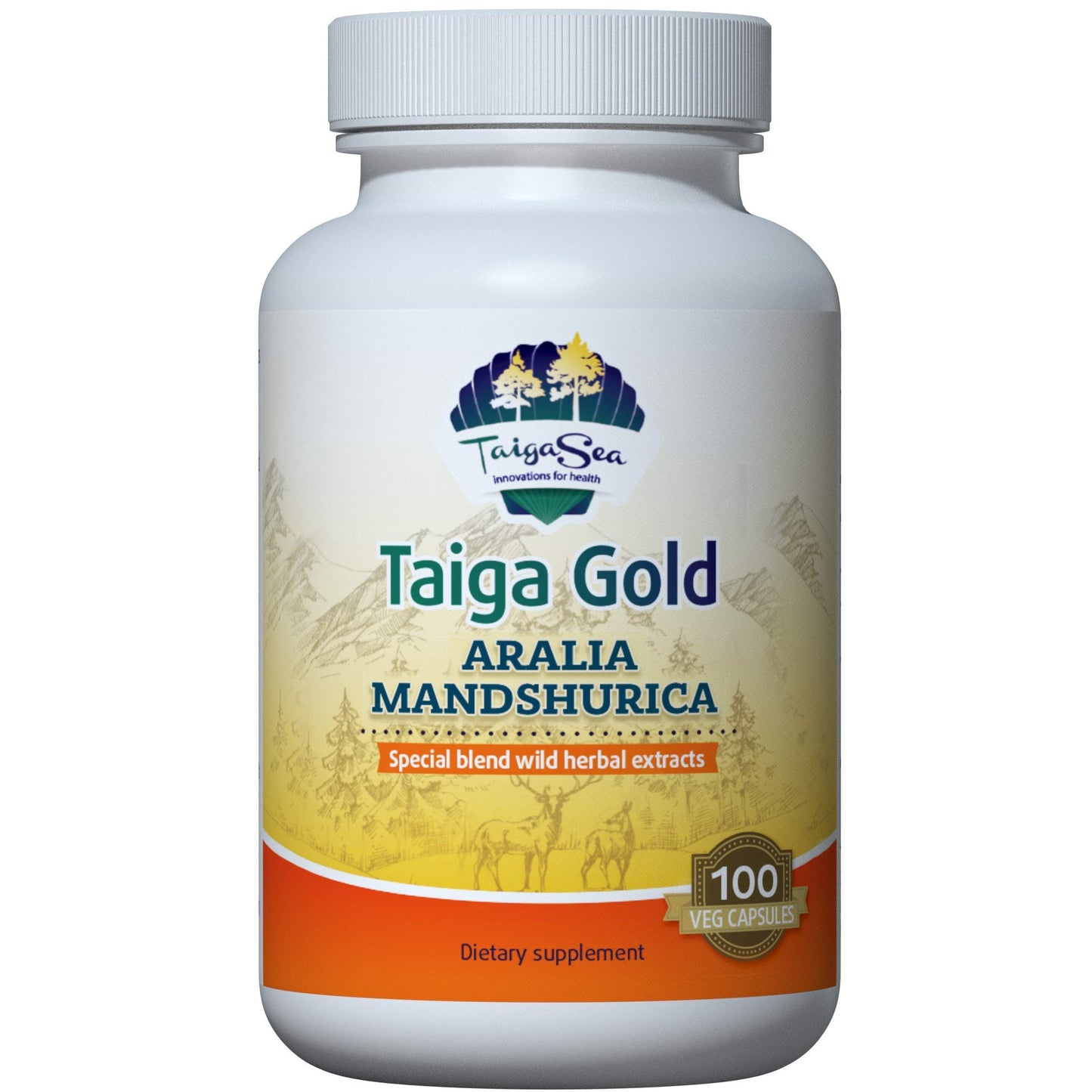 TAIGASEA Aralia Mandshurica Capsules 100