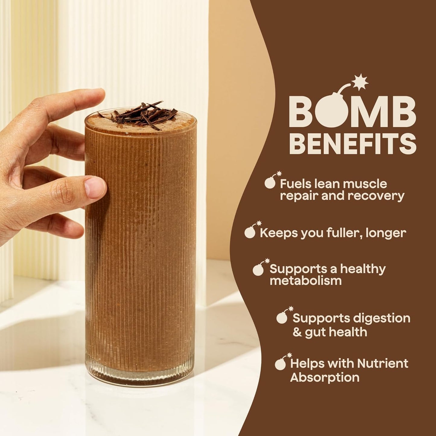 Blender Bombs Bomb Plant Protein Powder, 23.5 oz