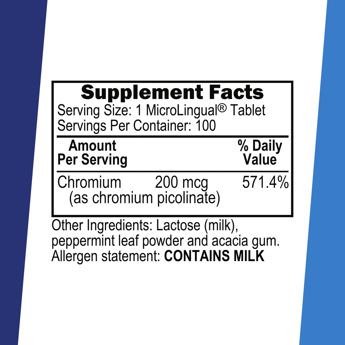 Superior Source Chromium Picolinate Tablets, 100 Count