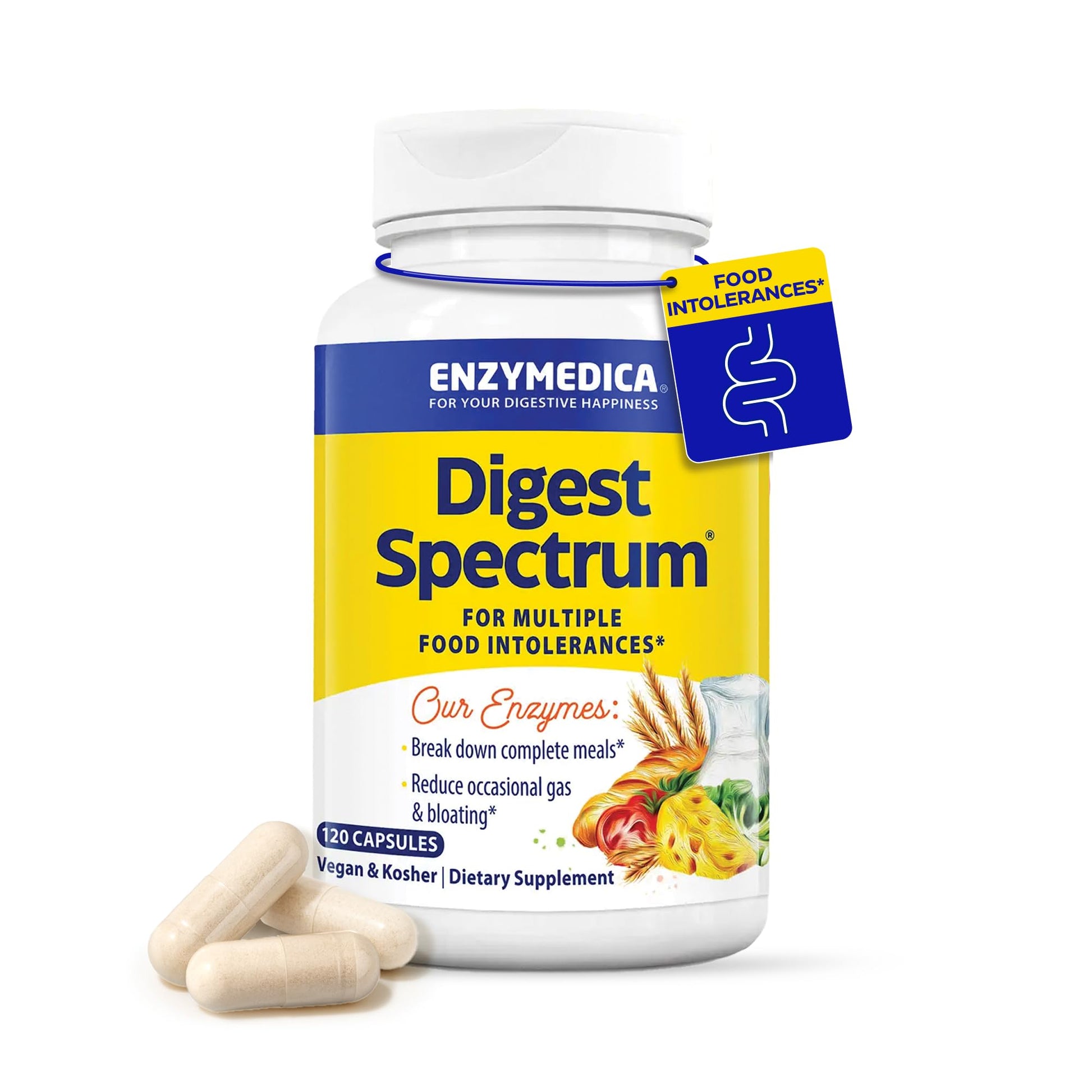 Enzymedica Digest Spectrum Capsule 120 Count