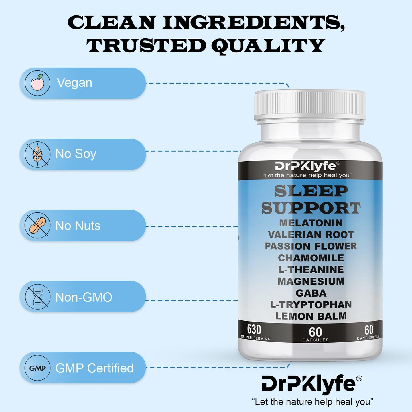 DrPKLyfe Sleep Aid 60 Capsules
