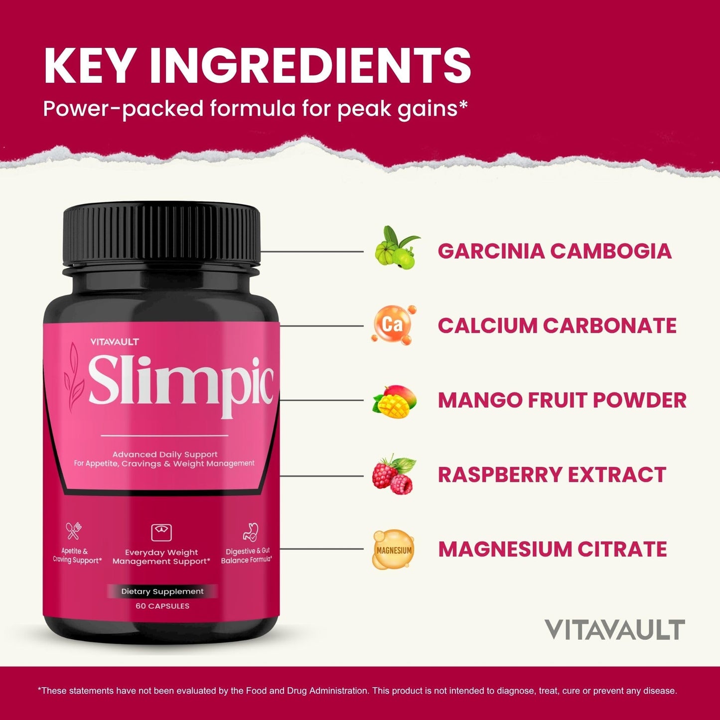 Vitavault Slimpic Capsules 60 Capsules