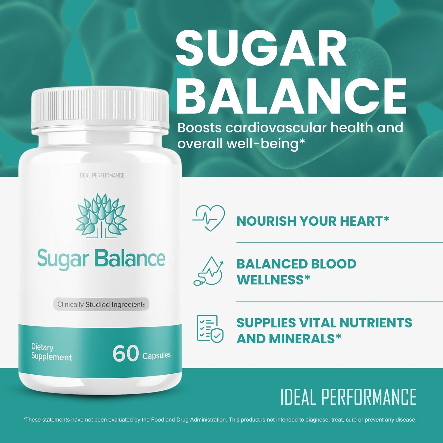 IDEAL PERFORMANCE SugarBalance 60 Capsules