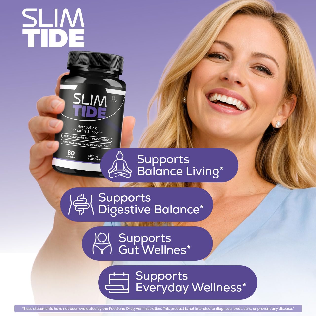 OVICIA Slim Tide Advanced 120 Capsules